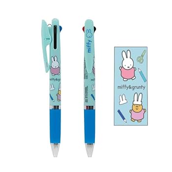 Amazon | ミッフィー ボールペン 3色 ジェットストリーム 0.5